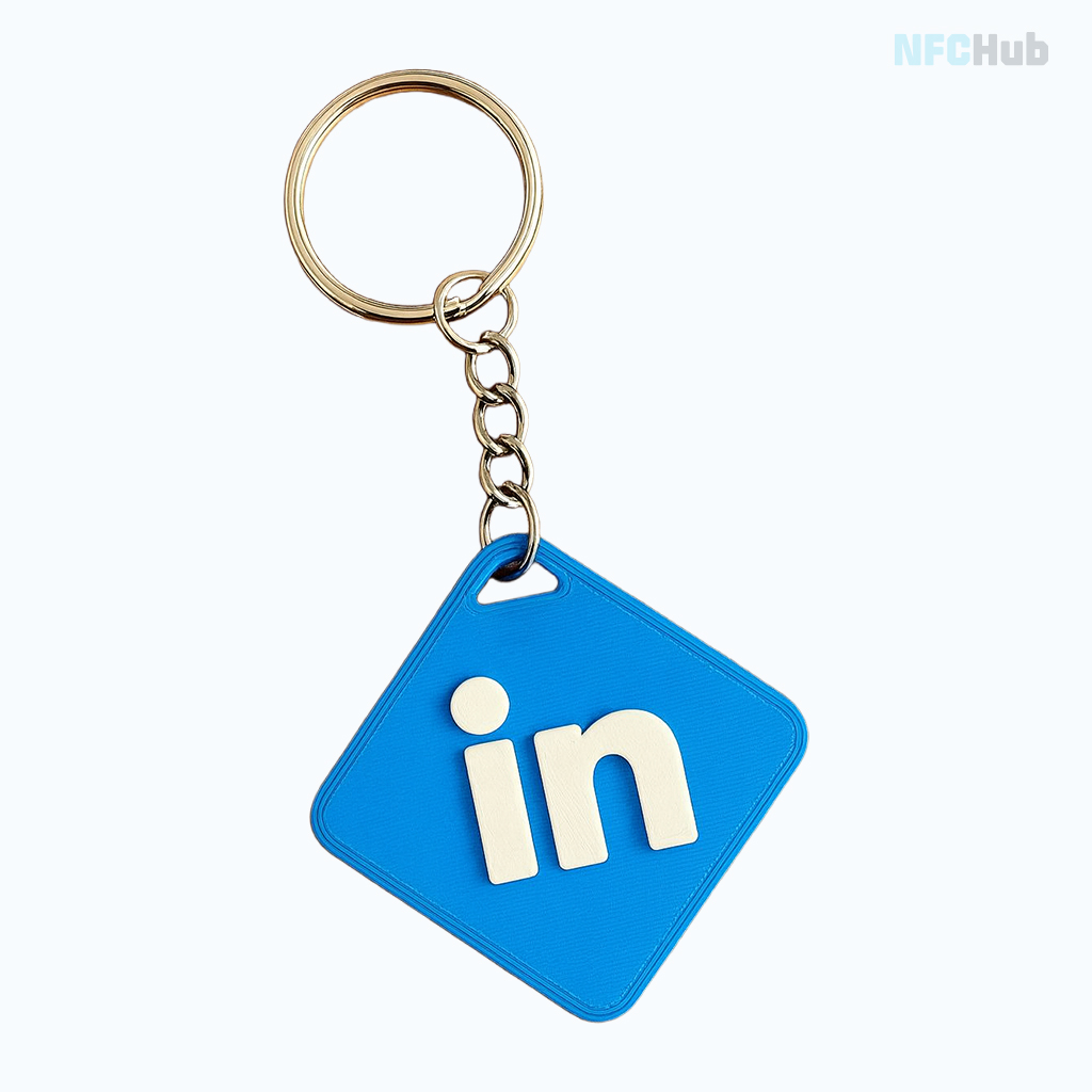 Social Media NFC Keychain - Image 4