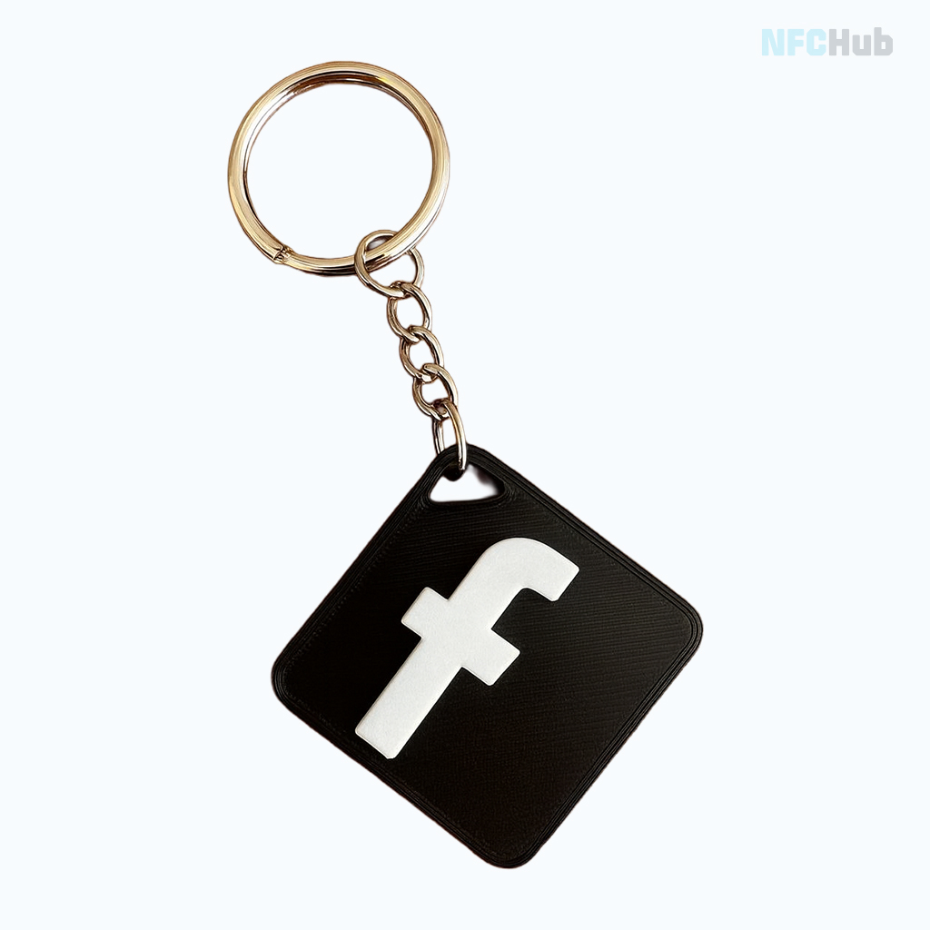 Social Media NFC Keychain - Image 2