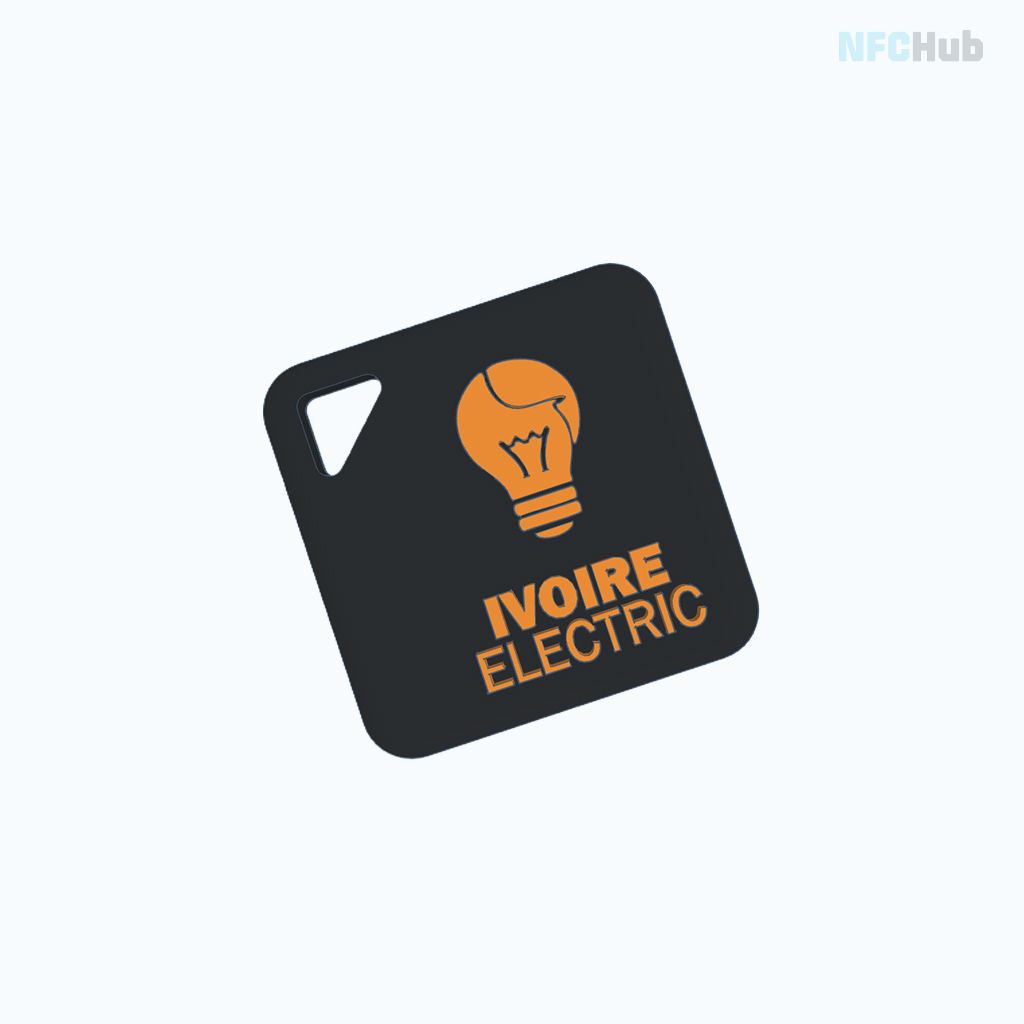 Custom Logo/Initials NFC Keychain - Image 4